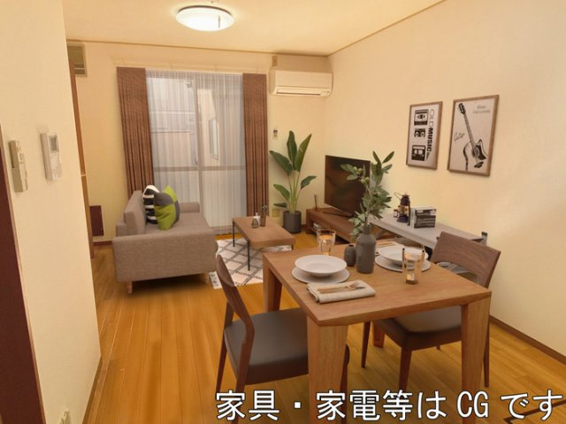 福井狐橋０戸建D-rooomの内装