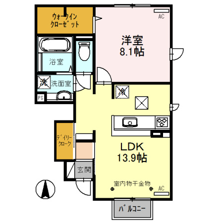 プレミアＡⅡの間取り