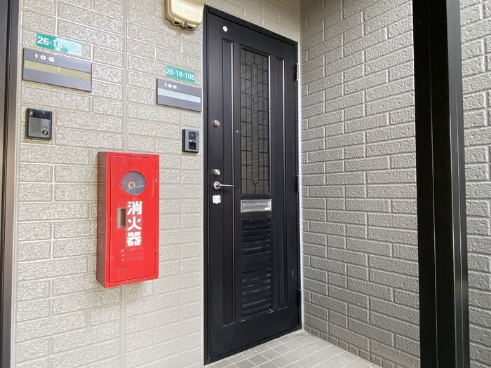コーポラスITOⅡ　Aの玄関