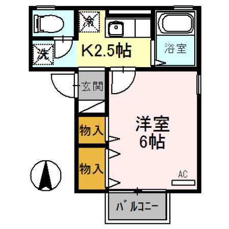 トリアノン文京の間取り