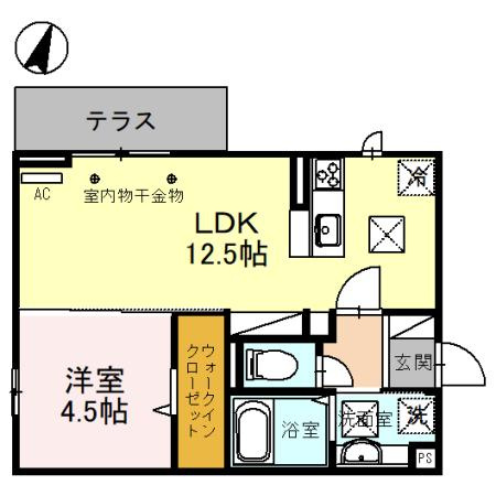 Luce Solare(ルチェ ソラーレ)の間取り