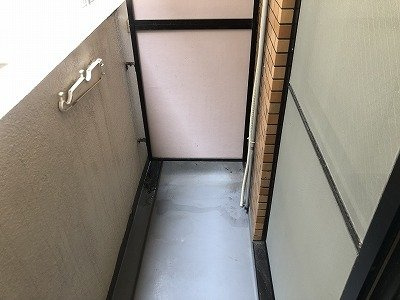 ライオンズマンション御徒町第三のバルコニー