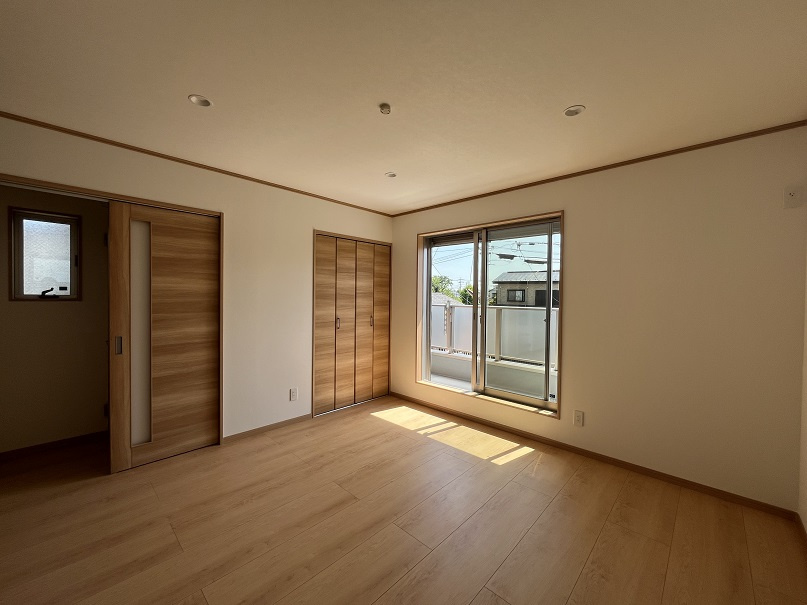 蒲生本町未入居住宅の洋室|1階6帖洋室