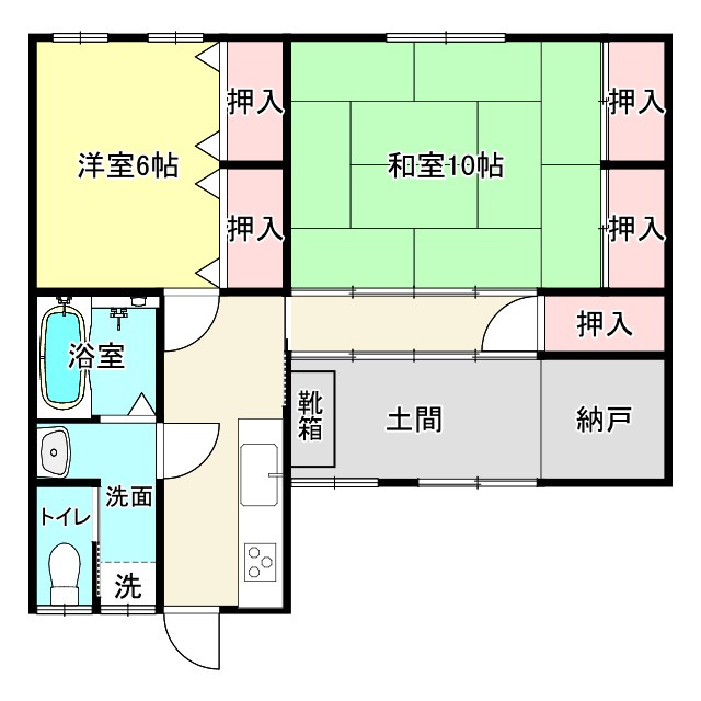 2026/3/15NEW　賃貸　高山市花岡町　3.5万の間取り