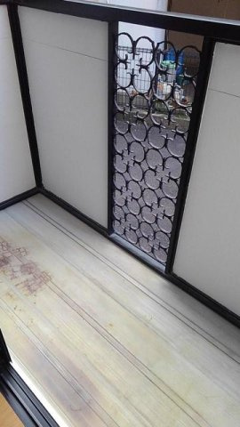 熊本市東区尾ノ上２丁目のアパートのバルコニー|お洗濯にも便利なバルコニー付き
