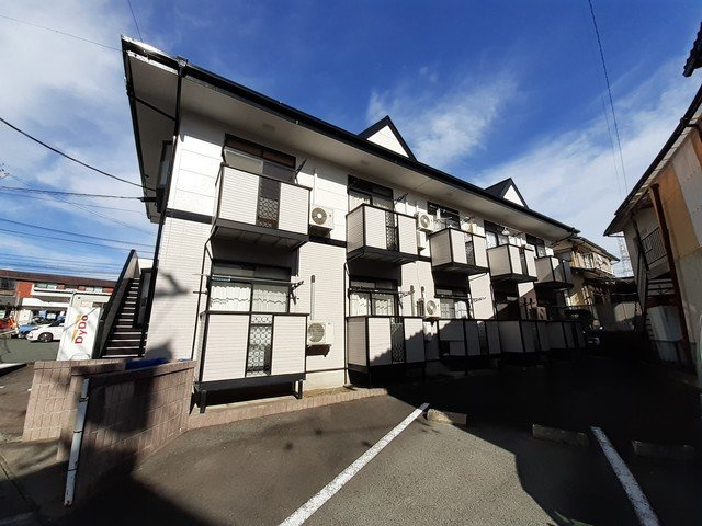 熊本市東区尾ノ上２丁目のアパートの外観|落ち着いた雰囲気の外観です