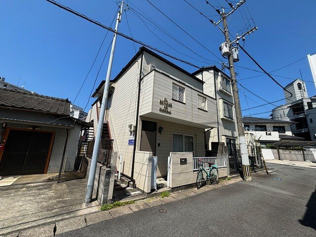 熊本市中央区九品寺４丁目のアパートの外観|おしゃれな外観です