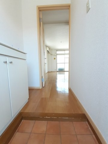 熊本市東区御領３丁目のアパートの玄関|きれいな玄関です