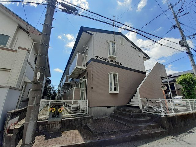 熊本市東区御領３丁目のアパートの外観|外観もきれいです