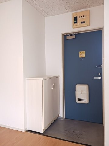 熊本市東区小山１丁目のアパートの玄関|ゆったりとした玄関です
