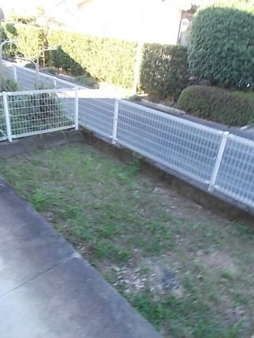 熊本市北区鹿子木町のアパートの庭|お庭で自由な時間を過ごせます