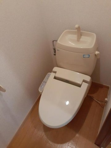 熊本市北区龍田６丁目のアパートのトイレ|清潔感のあるトイレです