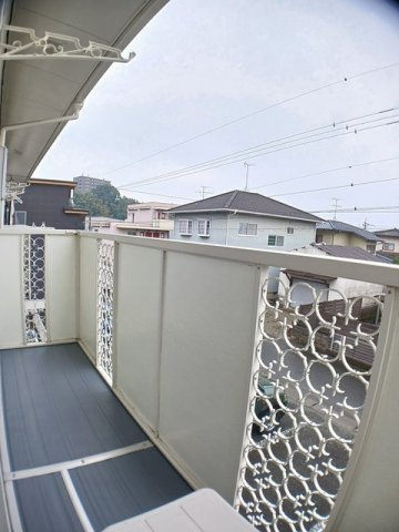 熊本市北区龍田１丁目のアパートのバルコニー|バルコニーがあります