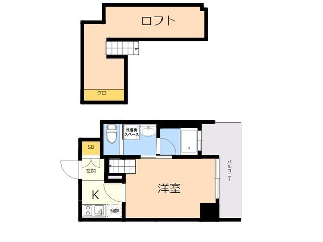 レキシントンスクエア薬院の間取り
