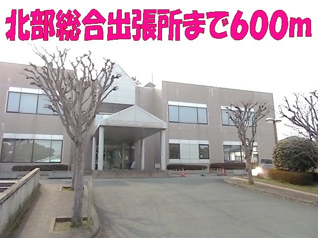 熊本市北区西梶尾町のアパートの周辺|北部総合出張所まで600m