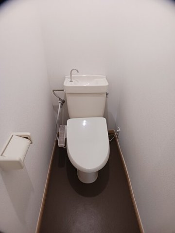 菊池郡菊陽町武蔵ヶ丘北３丁目のアパートのトイレ|トイレです