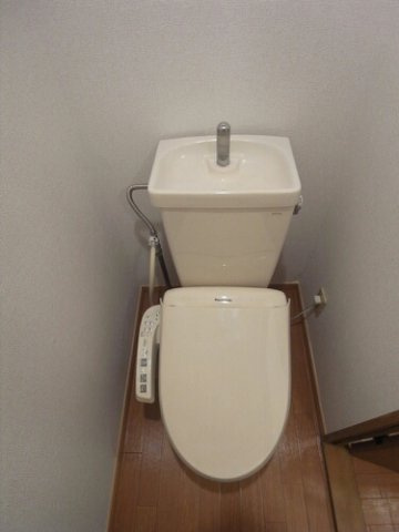 熊本市北区龍田６丁目の賃貸マンションのトイレ|トイレもきれいです