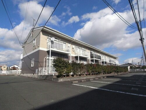 熊本市北区鶴羽田４丁目のアパートの外観|きれいな外観です
