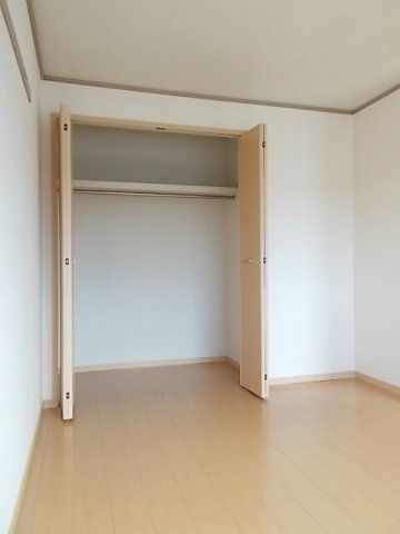 熊本市北区西梶尾町のアパートの収納|大きなスペースがあり、収納には困りません