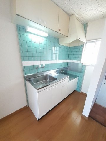 熊本市北区龍田６丁目のアパートのキッチン|キッチンです