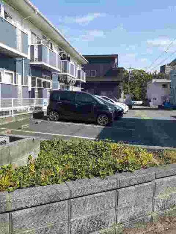 熊本市北区龍田１丁目のアパートの駐車場|駐車スペースもあります
