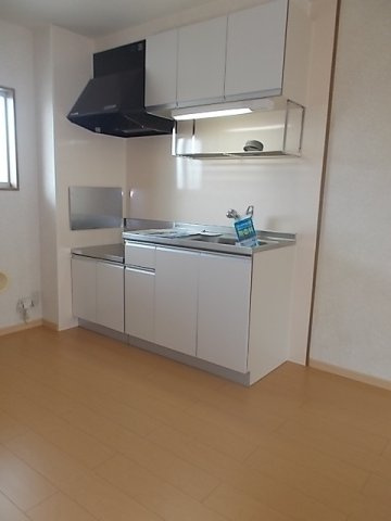 熊本市北区龍田１丁目のアパートのキッチン|キッチンです