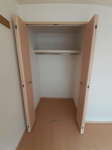 熊本市北区龍田１丁目のアパートの収納|便利な収納スペースです