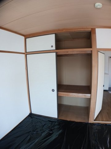 合志市須屋のアパートの収納|十分な収納スペースがあります