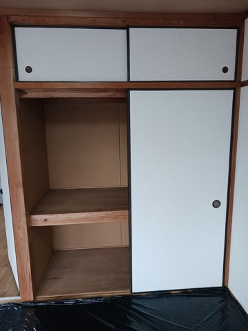合志市須屋のアパートの収納|十分な収納スペースがあります