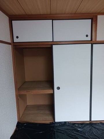 合志市須屋のアパートの収納|十分な収納スペースがあります