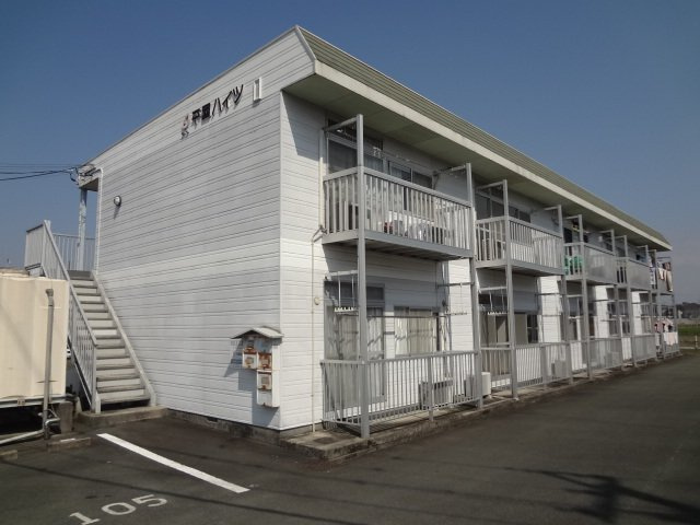 合志市須屋のアパートの外観|外観です