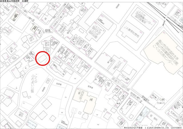 2026/5/6商談中　戸建　高山市国府町広瀬町　3280万（3/22新規　4/22価格変更）の地図