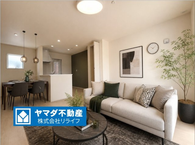 リーブルガーデン　関市笠屋2丁目　全3区画分譲の外観|「現地（202●年●月●日）撮影」　
■外観写真　
■ヤマダ不動産　株式会社リライフ　