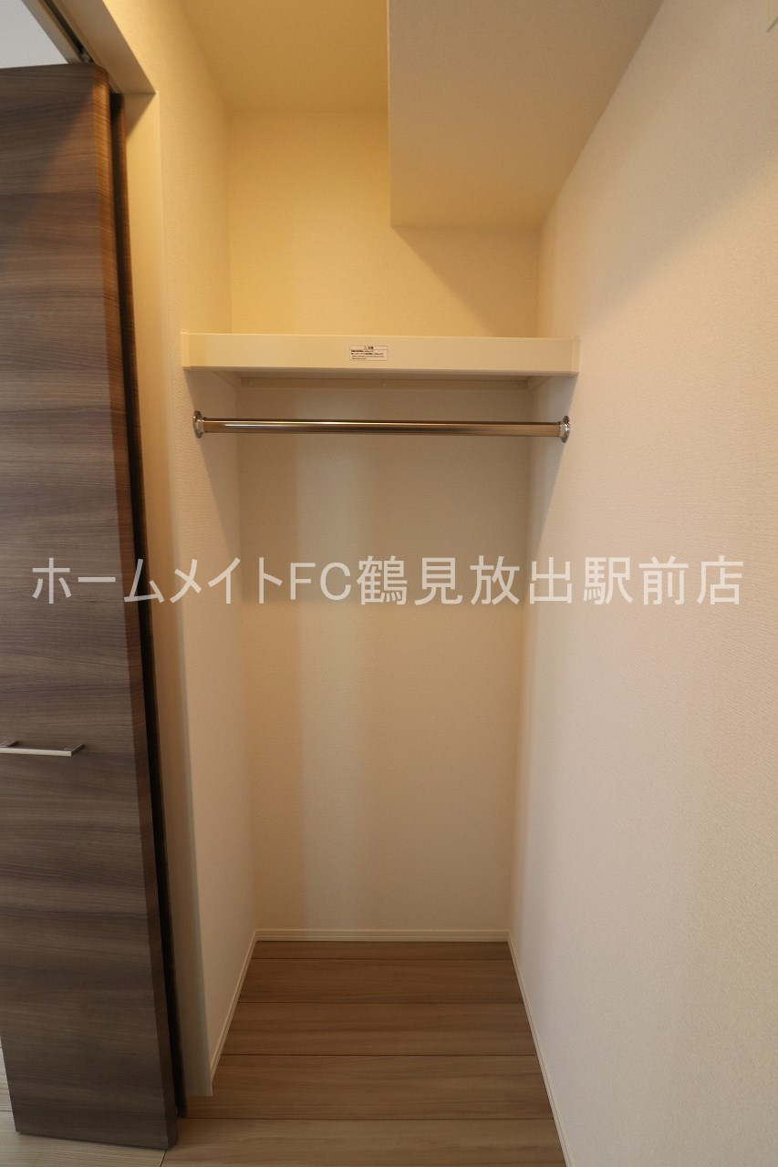 大阪市鶴見区放出東１丁目のアパートの収納