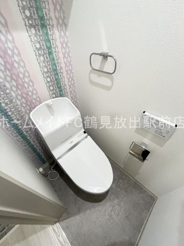 大阪市鶴見区横堤２丁目のアパートのトイレ