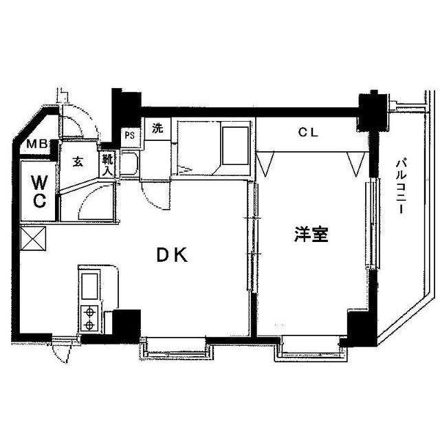 ロイヤルガーデン哲学堂の間取り