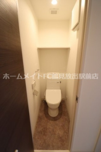 東大阪市鴻池徳庵町のアパートのトイレ