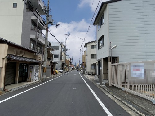 メガロコープ西陣 A棟の外観