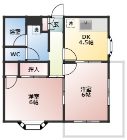 シテ・ラピーヌ幕張本郷の間取り