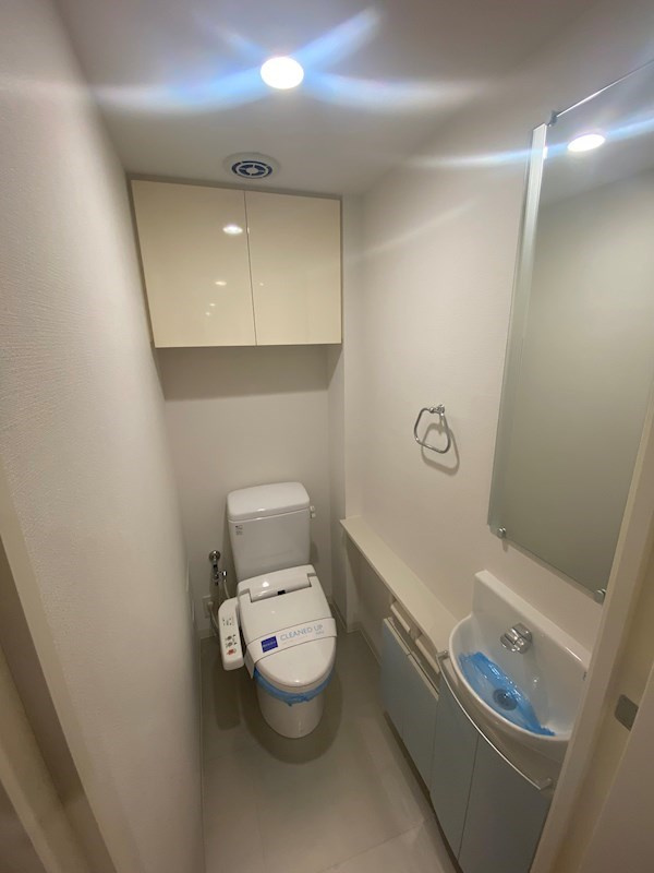 レジディア代官山のトイレ|ゆったりとした空間のトイレです