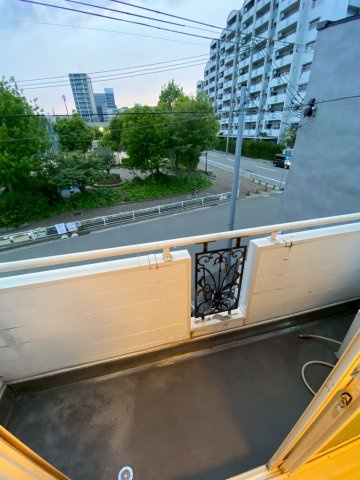 ハーバーコート神戸のバルコニー|広々としたバルコニーです