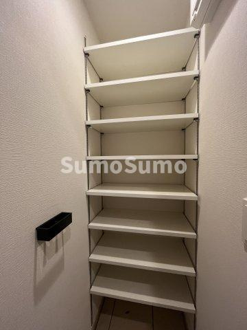 CREATIF三軒茶屋の収納|こまごまとしたものを収納できそうですね