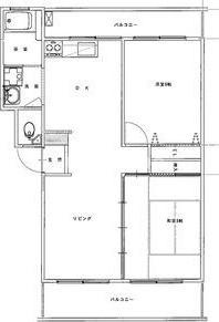 芦屋東山プリンスの間取り