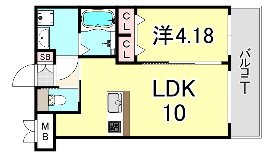 プレジオ御幣島の間取り