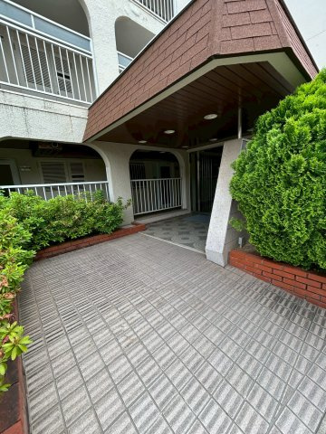 芦屋精道スカイハイツのエントランス