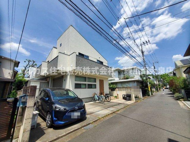 武蔵野市関前1丁目　中古一戸建　中央線　三鷹の前面道路含む現地写真