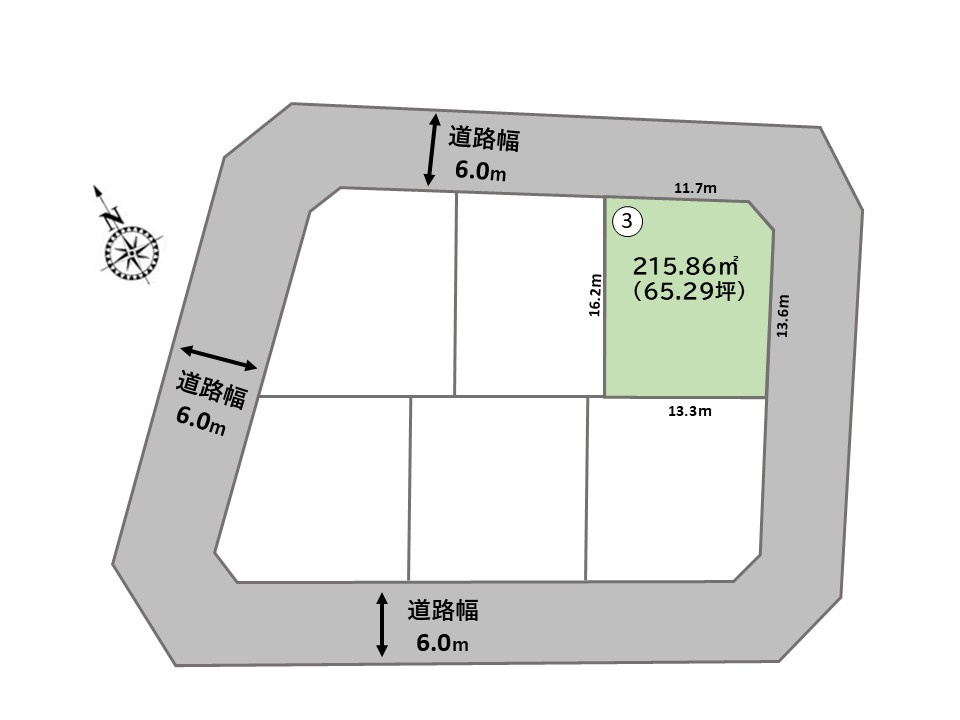 本庄市下野堂【全６区画】ファイブイズホームの画像