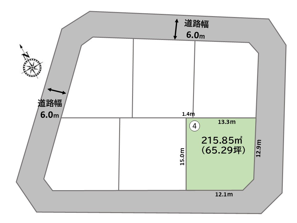 本庄市下野堂【全６区画】ファイブイズホームの画像