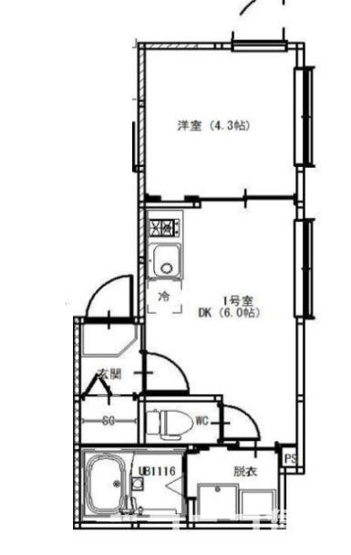 【間取り】 | （仮称）前野町四丁目②