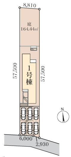 リーブルガーデン．Ｓ　寄居町第２　の区画図|現地区画図